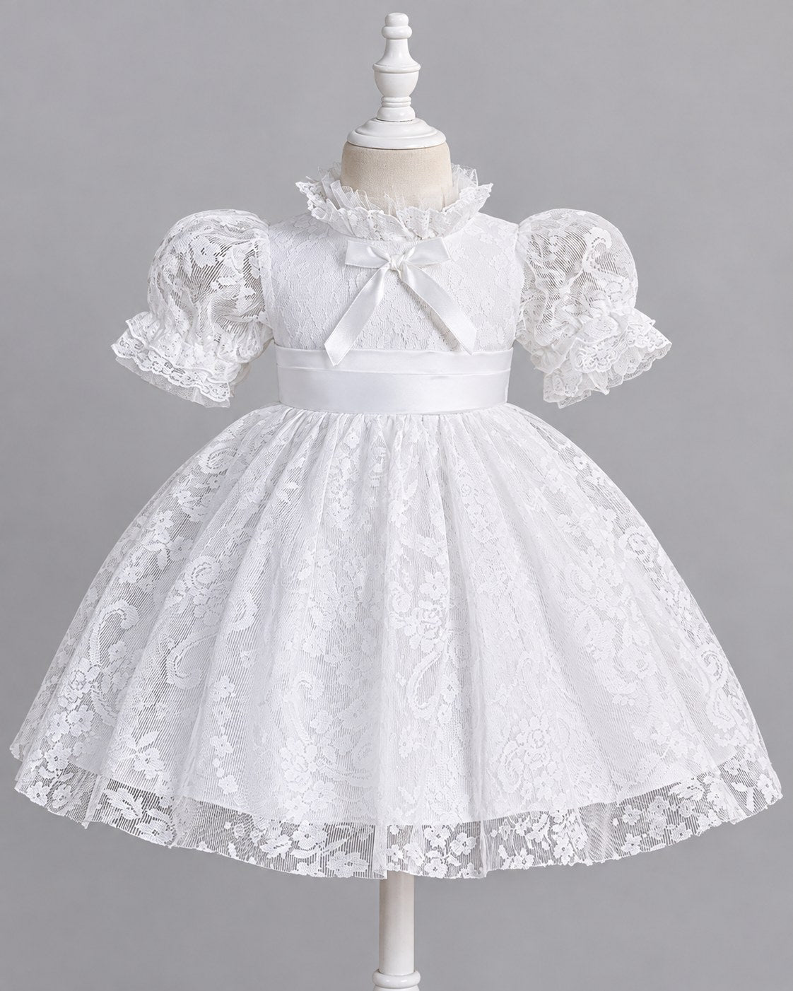 Robe Bébé Blanche Dentelle