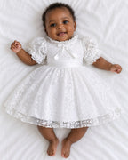Robe Bébé Blanche Dentelle