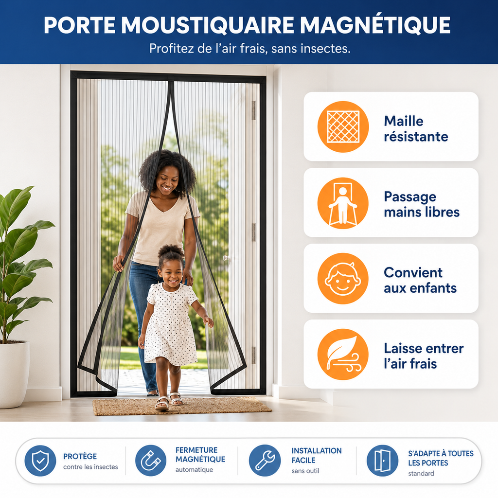 Moustiquaire Magnétique