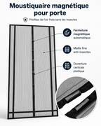 Moustiquaire Magnétique